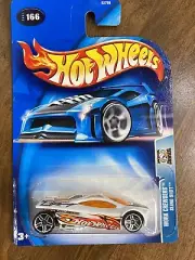 Hot Wheels 2004 WORK CREWSERS SLING SHOT ORANGE SLEEK #166 NEW