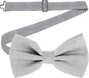 [Man of Men] Pre-Tied Formal Tuxedo Bowtie - Adjustable Length - Huge Variety Colors Available