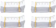 Ciieeo 100pcs Measure Paper Digital Tape Measuring Tape Disposable Wound Measuring Rulers Double Sided Measuring Tape Disposable Measurement Tools