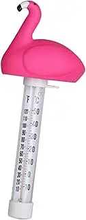 yuksok Floating Pool Thermometer Water Thermometer Water Temperature Gauge Easy Reading for Swimming Pools Fish Pond Baby Bath, Flamingo