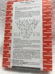 Vintage Taskmaster Table Shapes – T539-J. D. Slater-New