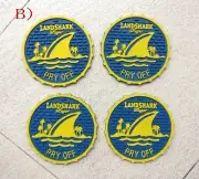 4pcs BU LANDSHARK Rubber bar mats drip mat beer coasters bar runner & home pubs