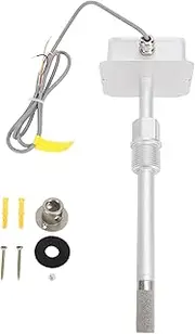 Digital Thermometer Hygrometer, Temperature Humidity Transmitter, Wall Mounted Tube Sensor, 4‑20 mA Current Type, for Incubator, Humidor, Greenhouse 15‑30 VDC