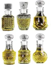 Mini Glass Bottles with 6 Different Shapes Can Be Used for Self-Made Juicing, Wi
