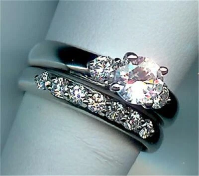 New Scott Kay 11 Diamond Platinum Duet Set Mounting