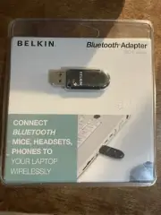 Belkin Wireless Bluetooth USB Dongle Adapter - 330 ft New