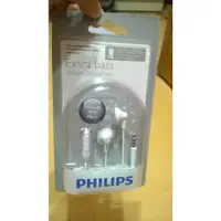 在飛比找蝦皮購物優惠-PHILIPS 重低音耳塞式耳機 SHE2105WT 白色款