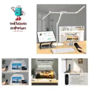 Architect Desk Lamp for Home Office, 24W Adjustable Led Desk Light with Remot...