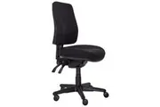 Buro Roma Office Chair 3 Lever High Back Seat Slide Black