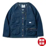 FILTER017 DENIM FISHING JACKET 水洗丹寧 獵裝外套 (水洗丹寧色) 化學原宿