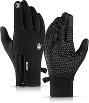 [CURELIX] Winter Gloves - Touch Screen Gloves for Men Women Snow Skiing and Outdoor Work in Cold Weather