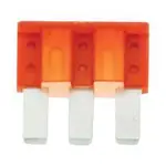 Jaylec 10A 3 Blade Micro Fuse, Pack of 5 - FU2310BL