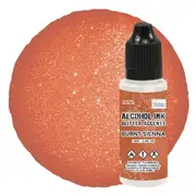 Burnt Sienna Glitter Accents Alcohol Ink - 12mL CO728357
