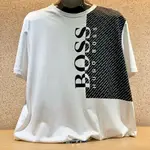 (LITTLE BEE小蜜蜂精品) BOSS 白短T-SHIRT (零碼款式)(XL)