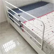 Bed Railing Extend Bed Assist Rail Steel Medical Bed Rail Adjustable Assist Railing Punch Free Installation Bed Assist Bar