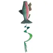 Rainbow Trout Fish Spinner Tail Windsock