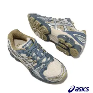 Asics 休閒鞋 GEL-Nimbus 9 男鞋 燕麥米白 藍 卡其 Y2K 復古 千禧 亞瑟士 1201A424251