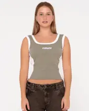 Nineties Ribbed Tank Top