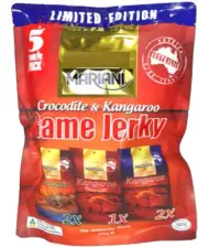 250g Mariani Game Jerky PK Premium Australian Crocodile Kangaroo Jerky BrandNew