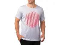 在飛比找Yahoo!奇摩拍賣優惠-棒球世界 全新ASICS 亞瑟士 男SD印花T恤 短袖上衣 