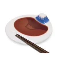 在飛比找蝦皮商城優惠-日本ARTHA富士山醬油碟/ 藍 eslite誠品