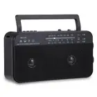Portable AM FM Shortwave Radio with Bluetooth Speaker Plug in Wall, 3X D Cell...