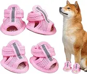 Puppy Shoes | Dog Walking Sandals,Pet Supply Puppy Boots for Daily Outdoor Park Garden Road Pavement Floor Hiking Travel Home Night