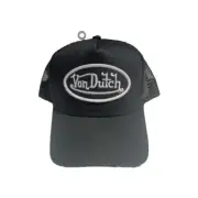 Von Dutch Black Snapback Cap NWT
