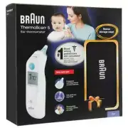 Braun ThermoScan 5 Ear Thermometer With Bonus Storage Case