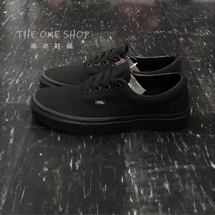 TheOneShop VANS ERA 黑色 全黑 帆布 基本款 經典款 滑板鞋 帆布鞋 厚內裡 VN000QFKBKA