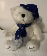 Baci Plush Perugina Italy Nestle Chocolate White Blue Scarf Hat Stuffed animal