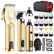 Hair Clipper for Men T Blade Zero Gapped Nose Hair Trimmer Set,Professional C...