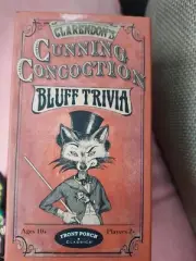 Bluff Trivia Game New SEALED Clarendon's Cunning 80 Questions