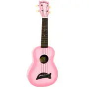 Makala Dolphin Pink Burst Soprano Ukulele