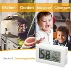 AU Mini Digital LCD Temperature Humidity Meter Thermometer Hygrometer (White)