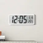 Temperature Electronic Wall Clock Wall-mounted Display Table Clock