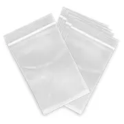 300pcs Small Mini Resealable Self Seal Clear Plastic Zip Lock Bags 40x60mm Bulk