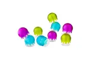Boon 9pc Jellies Suction Cup Bath Toys for Baby Kids Toddlers Bathroom Tub
