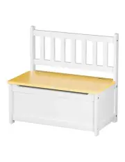 [Levede] 2-In-1 Storage Bench Box in White