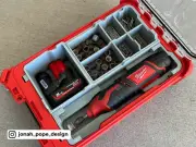 Carbon Fiber PACKOUT™ Compact Organizer Insert for M12™ Rotary Tool