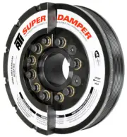ATI Damper - 7.425in - Steel - For 6 Grv - Duramax - 11+ - LML & LGH - Ext