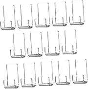 Alipis 15Pcs Clear Acrylic Vinyl Record Storage Mount Holder for Albums Multi Functional Display for Magazines and Records Organizer for Home Decor Easy