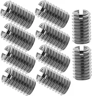 Stainless Steel Thread Repair Inserts 10 Pcs Kit for Lamp Fixture Automotive and Mechanical Equipment Repair