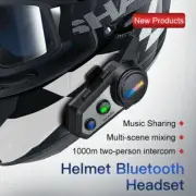 Q8 Motorcycle Helmet Bluetooth IntercomMusic Sharing