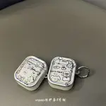 韓國流行INS 可愛卡通 電鍍小狗小貓 耳機殼 AIRPODS PRO1代無線藍牙 保護套 2代 3代