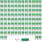 Spade Set Kit 30A Amp Motorcycle Automotive 100x Mini Blade Fuse APM ATM Plug