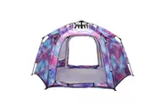 Pop Up Play /Sensory Tent with Light Strip - Hex Large