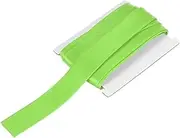 uxcell Double Fold Bias Tape for Sewing 1 Inch x 6 Yards Satin Pre-fold Continuous Binding Tape for Seaming Quilting Hemming Binding DIY Crafts, Green