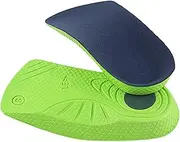 [ZYNTM] Arch Support Orthotic Insoles, Breathable 3/4 Length Plantar Fasciitis Arch Support Insoles, Comfortable Elastic EVA Insoles for Flat Feet (L)