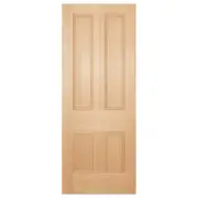Nicholson Internal 4 Panel 77cm Door, Raw Hemlock